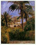 Pierre Renoir The Test Garden in Algiers Spain oil painting artist